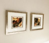 2 x Designer Wall Art Pictures - Ref: BLN134 - CL939 - NO VAT ON THE HAMMER - Location: Hale WA15 *