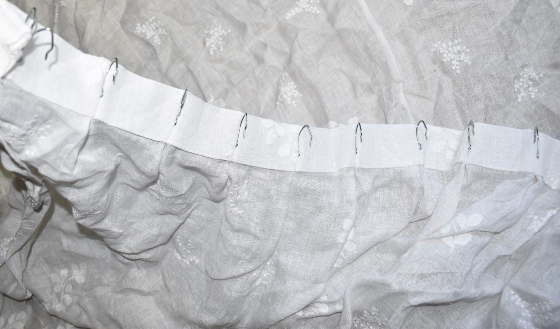 2 x Bespoke Window Voiles - Ref: ASH147/ENT - CL934 - NO VAT ON THE HAMMER - Location: Knutsford - Image 5 of 5