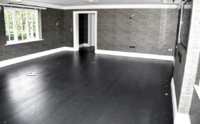 Large Quantity Of Wooden Flooring in TV Room - Ref: ASH163+ASH164/TVR - CL934 - NO VAT ON THE HAMMER