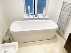 1 x Duravit Bath and Floor Mounted Bath Tap - Ref: Bath in 3rd Bedroom - CL939 - NO VAT ON THE