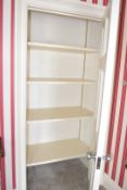 4 x Fitted Wooden Shelving Right - Ref: ASH121/OFF RT - CL934 - NO VAT ON THE HAMMER - Location: