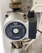 1 x Grunfos Type UPS0 25-65 130 - Ref: PPR - CL934 - NO VAT ON THE HAMMER - Location: Knutsford