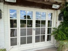 1 x Rear Timber French Doors - Ref: ASH111/KIT - CL934 - NO VAT ON THE HAMMER - Location: