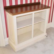 1 x Bespoke Wooden Bookcase - Ref: ASH118/OFF - CL934 - NO VAT ON THE HAMMER - Location: Knutsford