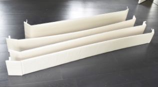 5 x Bespoke Pelmets in Cream - Ref: ASH148+ASH173/ENT+TVR - CL934 - NO VAT ON THE HAMMER - Location:
