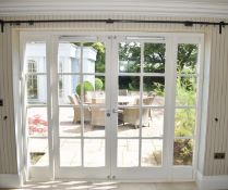1 x Rear Timber French Doors - Ref: ASH112/KIT - CL934 - NO VAT ON THE HAMMER - Location: