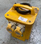 1 x 110V Site Tool Transformer - Ref: GMS100 - CL937 - Location: London NW2Collection Details: