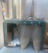 1 x P&J 2 Bag Dust Extraction Unit - Includes Bags - Original Price £2,634.00 - Ref: GMS004 -