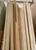 1 x Assortment of Sheets Of Wood Panels Covered In Leatherette And Plain - Mdf Sheets - Ref: GMS116