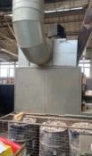 1 x Waste Incinerator For Wood Mass, Complete With Venting And Heating Output - Ref: GMS065 -