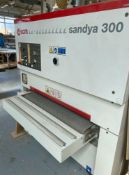 1 x SCM Sandya 300 Rcs 110 Wide Belt Sander - Year: 2014 - Ref: GMS089 - CL937 - Location: London