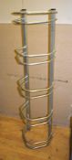1 x Mottez Floor Mounted Bike Lock Rack - Width: 133 cms