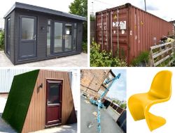 Closure of an Outdoor Decking and Garden House Company Plus a miscellaneous Site Clearance - Features Garden Houses, Decking Areas and Vehicles
