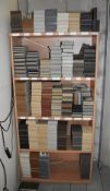 1 x Large Collection of Sample Decking / Cladding Colour Blocks with Shelf