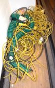 1 x Large Bundle of 110v Light, 110v Site Cable, 240v Extension and Hose