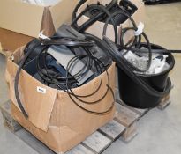 1 x Assorted Pallet Job Lot Including Large Decking Pedestals, Rubber Seal, Glazing Panel Clip