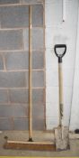 1 x Warehouse Brush and Shovel Set
