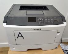 1 x Lexmark MS510dn Office Laser Printer