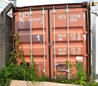 1 x 40ft Industrial Shipping Container