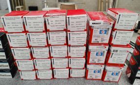 27 x Boxes of Evolution Masonry Screws with Slotted Hex Washer Heads and Pancake Head Self