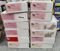 11 x Glass Clamp Kits - Stainless Steel with a Satin Finish - New Boxed Stock