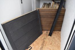 11 x Sample Wall Cladding Sections on Timber Frames