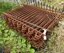Approx 30 x Metal Fence Panels - Dimensions: H186 x W188 cms