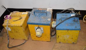 3 x 110v Site Transformers04/105/106-