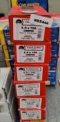 6 x Boxes of TimCo 8.0 x 100 Coach Screws - Packed in Boxes of 50 - New Boxed Stock