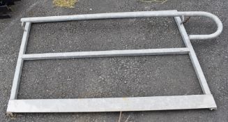2 x Sets of Galvanised Hand Railings - Dimensions: H96 x W170 and 280 cms