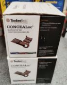 2 x Boxes of TimberTech ConceaLoc Hidden Decking Fasteners with Screws - Packed in Boxes of 100