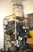 1 x Large Roller Cage Full of Pipe Fittings