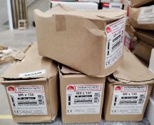 4 x Boxes of TimCo Cup Square M8 x 130 Caiage Bolts - 08130CBG - Packed in Boxes of 50 - New Boxed
