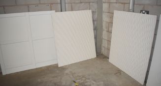 7 x Decorative Wall Panels with Various Designs - Approx Size: 100 x 120 cms