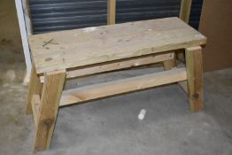 1 x Wooden Workbench