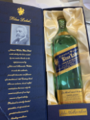 8 x Jonnie Walker Blue Label Bottles in Presentation Boxes - Empty Bottles