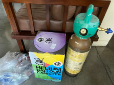 1 x Assorted Collection of Balloons and Helium Canisters