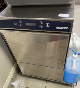 1 x Aristarco Undercounter Glass Washer with a Stainless Steel Finish - Dimensions: 73 x 46 x 60 cms