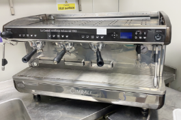 1 x La Cimbali 3 Group Commercial Coffee Machine with a Stainless Steel Finish - 100cm Wide
