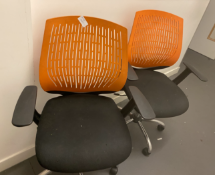 2 x Ergonomical Matching Office Chairs