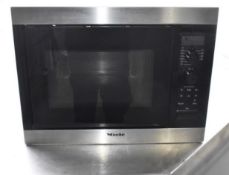 1 x MIELE Premium Integrated Microwave - Original RRP £1,399 - Model: M8151 - Ref: K529