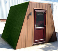1 x Outdoor Insulated Glamping Pod, Approx Size: 10x10ft