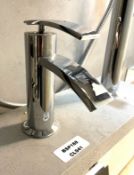 1 x Basin Mixer Tap with a Chrome Finish