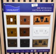 1 x Varilight Display Board with 9 x Assorted Light and Plug Sockets
