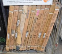 8 x Boxes of Varmora Luxur 60 x 60 Wall Tiles - 4 x Tiles Per Box - Unused Boxed Stock