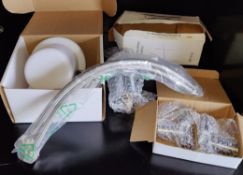 1 x Assorted Collection of Bathroom Items Including Radiator Valves, Flexi Hoses and More