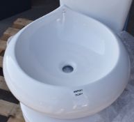 1 x Contemporary Ceramic Wash Basin - Dimensions: 17 x 47 x 48 cms Display