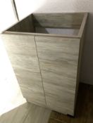 1 x 500mm Bathroom Vanity Unit - Dimensions: H80 x W50 x D46 cms Display