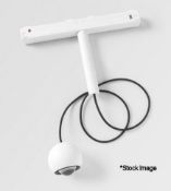 1 x MODULAR LIGHTING INSTRUMENTS Marbulito Track 48V 1Xled In White - RRP £238 - Ref: ATR168/