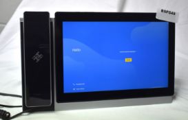 1 x HiHi Desktop VOIP Android Telephone System with Detachable Tablet Computer - Includes Power Pack